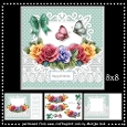 Roses& Butterflies Mini Kit