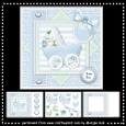 Baby Boy  8x8   Mini Kit