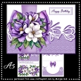 A5 Magnolia´s & Bow Mini Kit