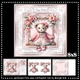 Little Girl`s Birthday bear Mini Kit