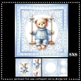 Cute Teddie Baby Boy Mini Kit