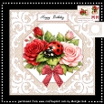 Roses & Lady Bug Mini Kit 7x7