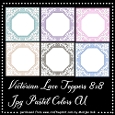 CU Victorian Lace Toppers 8x8