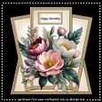 Shaped Card Topper Gorgeous Flowers Mini Kit