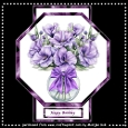 Octagon Shaped Card Anemonus