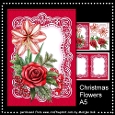Christmas Flowers A5 Mini Kit