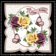 Classic Topper Pretty Roses Mini Kit