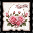 Classic Topper Edwardian Roses Mini Kit