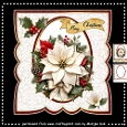 Classic Topper Christmas Poinsettia Mini Kit