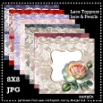 CU Lace Toppers 8x8