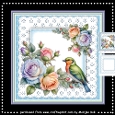 Bird And Roses  Mini Kit