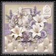 Sympathy Lilies and Cross Mini Kit