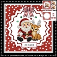 Cute Rhinestone  Santa Mini Kit