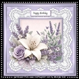 Lavender Beauty & Lace Mini Kit 8x8