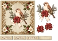 Quick Card Vintage Sparrow 7x7