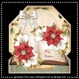Shaped Topper Elegant Christmas Mini Kit 8x8