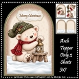 Arch Topper Teddy´s Christmas Mini Kit