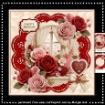 Romantic Roses Window Mini Kit 7x7