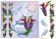 Butterflie Lillies Teapot Beauty