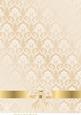 A4 Damask Cream Background