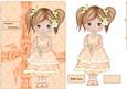 Cute Girl in Peach
