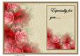 Insert Vintage Red Roses