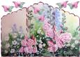 Trifold Romantic Garden