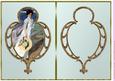 Insert Vintage Lady in Classic Frame