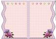 Wave Card Beautiful Roses Insert