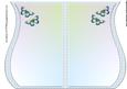 Lattice Card Roses & Butterfly 2 Insert