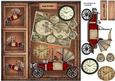 Male Card Vintage Steampunk Car