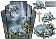 Art Deco Frame Sympathy Water Fall 2