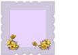 Insert Scallop Topper Gorgeous Flowers