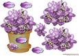 Flowerpot Lilac Rose
