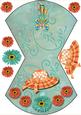 Quick Wobble Card Tropical Delight