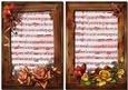 Vintage Frame Music Toppers