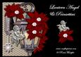 Mini Kit Christmas Lantern, Angel & Poinsettias