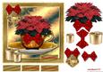 Cup Christmas Poinsettias