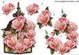 Lantern with Edwardian Roses