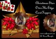 Christmas Star Over the Edge Card Topper Mini Kit