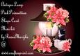 Antique Lamp & Pink Poinsettias Mini Kit