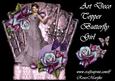 Art Deco Topper Butterfly Girl Mini Kit