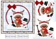 Santa's Little Helpers Cute Card