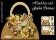 Hand Bag Card Golden Christmas Mini Kit