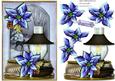 Bleu Christmas-globe & Lantern