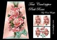 Tent Card Topper Pink Roses