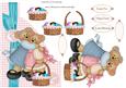 Shaped Card Easter Blessings Cute