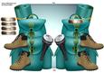 Male Shaped Card Outdoor Camping Backpack