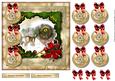 Golden Christmas Baubles