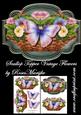 Scallop Topper Vintage Flowers Mini Kit